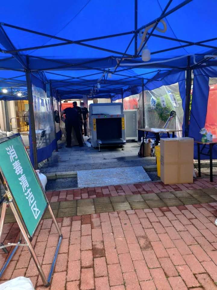 深圳瀚时森酒店安检机案例